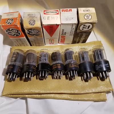 RCA etc. ONE (1) 6EM7 tNOS AT1000 TESTED Vacuum Tube Dual Triode 6EA7 2071 1959-1975 image 1