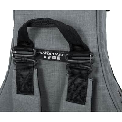 Gator Cases GT-ELECTRIC-GRY Transit Electric Guitar Bag - Light Gray - Open Box image 12