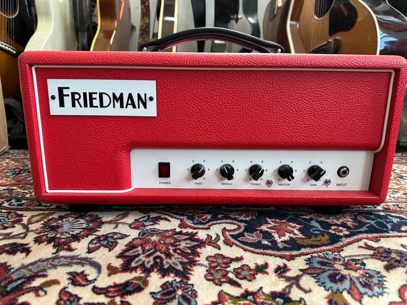 Friedman PT-20 Red Gold Lion tubes image 1