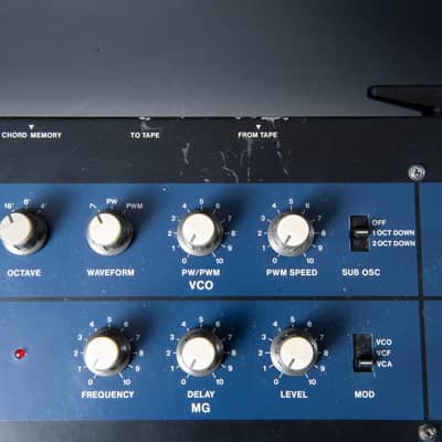 Vintage Korg PolySix analog synthesizer - serviced, calibrated and tuned, in original box image 9