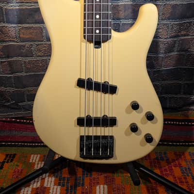 Vintage 1986 Ibanez RB690-YV Roadstar II Bass Ivory image 5