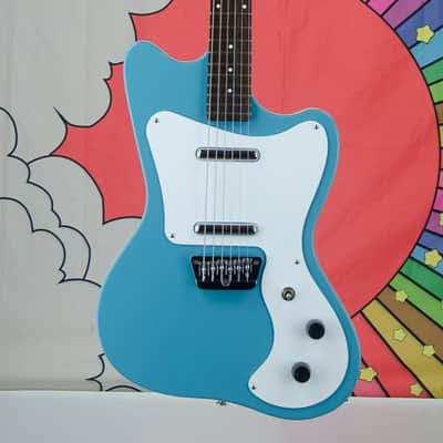 Danelectro Dano '67 Electric Guitar, Aqua image 2