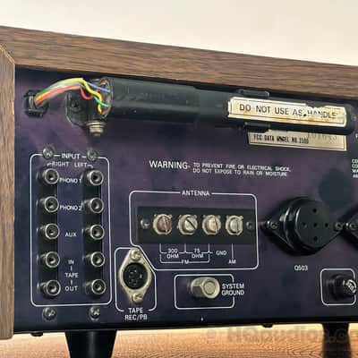 Vintage Morse 2500 Receiver - Fully Recapped & Serviced –Green VU Meters-1yr WRT image 18