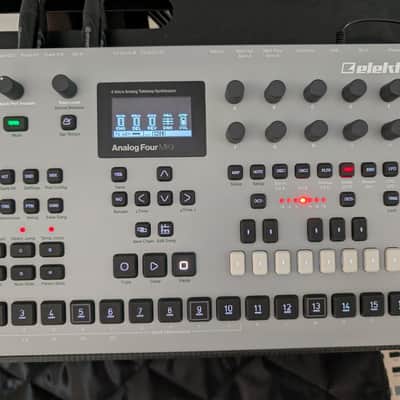 Elektron Analog Four MKII 4-Voice Tabletop Analog Synthesizer 2017 - Present - Grey