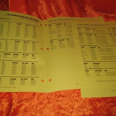 Laney Amplifier Detailed Price List from 2005 image 4