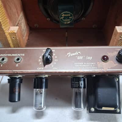 Fender Champion-Champ "600" Amp Tweed 1x6" 5 Watt Guitar Amplifier image 11