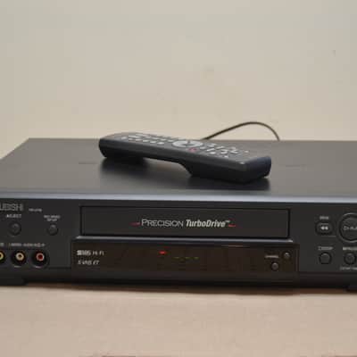 Mitsubishi HS-U748 S-VHS VCR * Remote image 1