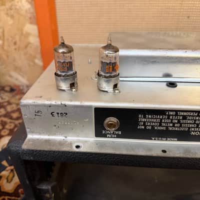 Vintage 1982 Fender Bassman 135 Blackface USA Valve Amplifier Head 1980s Bild 16
