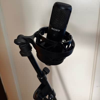 Sony C80 Large Diaphragm Cardioid Condenser Microphone 2022 - Present - Black image 2