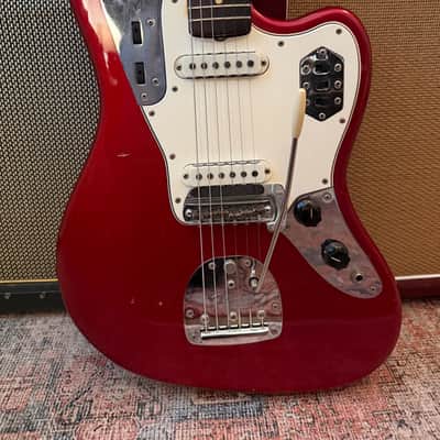 Fender Jaguar 1963 - Candy Apple Red with Matching Headstock [DEMO VIDEO] image 4