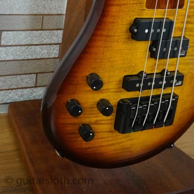 Spector EuroBolt 4 Left Handed - Tobacco Sunburst image 9