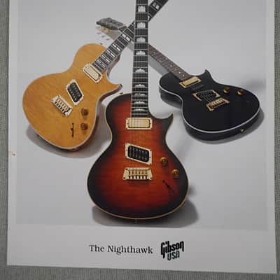 Gibson 1993 Nighthawk Promotional Photo 1993 image 1