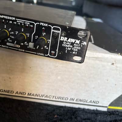 Drawmer DL441 Quad Auto Compressor Limiter 2010s - Black image 5
