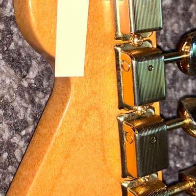 1996 Fender Stevie Ray Vaughan Stratocaster electric guitar made in the usa ohsc image 10