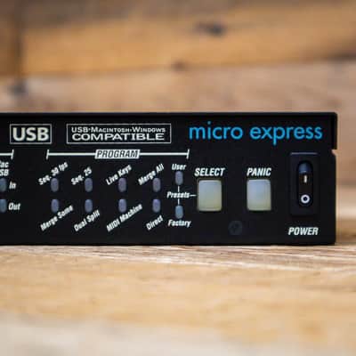 MOTU micro express 4x6 USB Bus-Powered MIDI Interface with SMPTE U281120 image 3