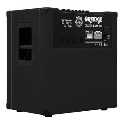 Orange Amplifiers Crush Bass 100 - 100W 1x15" Bass Combo Amplifier - Black image 3