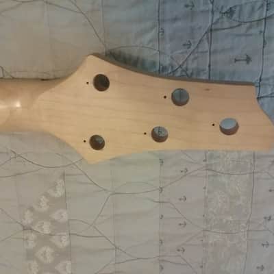 Warmoth G5 Bass neck and body 2021 natural image 11