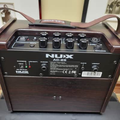 NuX AC-25 Portable Battery-Operated Acoustic Amplifier image 3