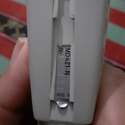 Super Vintage Sennheiser MD421N - White image 3