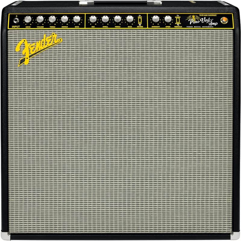 Fender Jack White Pano-Verb Tube Guitar Combo Amplifier (1x15", 1x10", 70 Watts) image 1