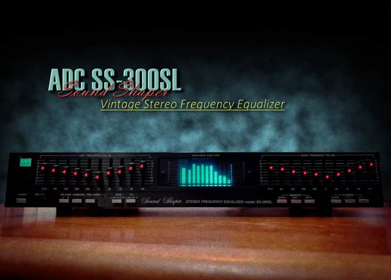 ADC SS-300SL 🌈RaRe🌈 Vintage Stereo Graphic Equalizer image 1