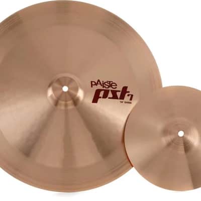 Paiste PST 7 Series Effects Pack (10/18) Cymbal Set - 10-Inch Splash & 18-Inch China image 2