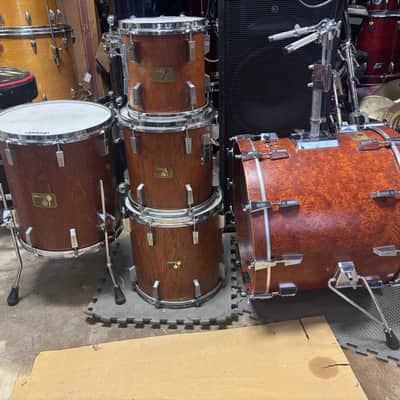 Sonor Signature Bubinga 22-10-12-14-15 Drum Set image 5