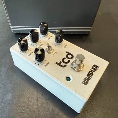 Wampler TCD Compulsion Drive Overdrive Distortion Pedal - Sparkle Platinum- New! image 5