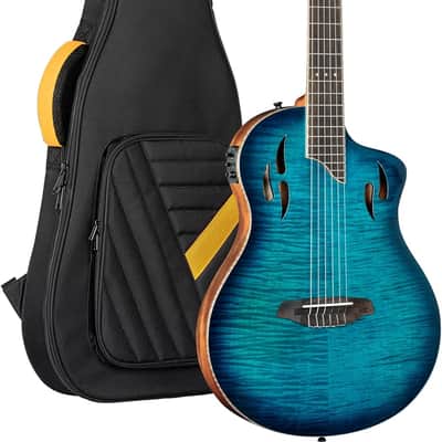 Ortega RTPDLX-FMA Acoustic/Electric Classical Guitar image 1