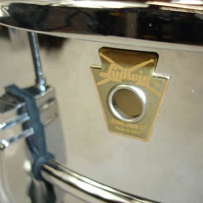 Ludwig Supraphonic 14" x 6.5" Snare Drum, Chrome image 4