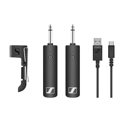 Sennheiser XSW-D Instrument Base Set, Digital Instrument Wireless System for Guitar, Bass, Keys (any 1/4") Transmitter and Receiver image 1
