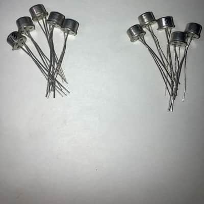 RCA 35120 Vintage Germanium NPN Transistor (NOS) - Silver Can, High Gain hFE 140, Zero Leakage image 4