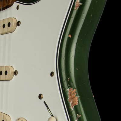 Fender Custom Shop Empire 59 Transition Stratocaster Heavy Relic - Cadillac Green #19190 image 11