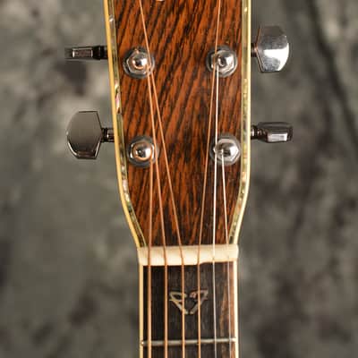 Fender F-115 1978 RARE Vintage Dreadnought D-45 Style Pearl Acoustic Guitar w Hard Case Included image 2