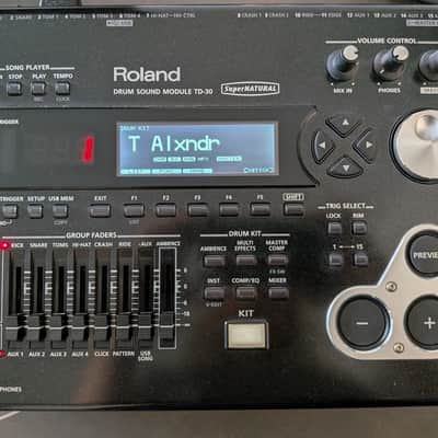 Immagine Roland TD-30 Drum Sound Module with Custom Kits Preloaded - 4