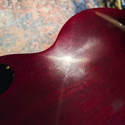 1994 Gibson Les Paul Studio with Ebony Fretboard- Wine Red and Hard Case image 15