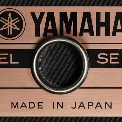 Yamaha Copper Recording Custom Drum badge 1980s - Copper image 1