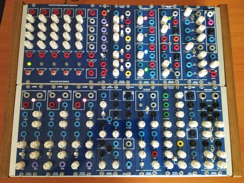 Low-Gain Serge Analog Modular Synthesizer System image 1