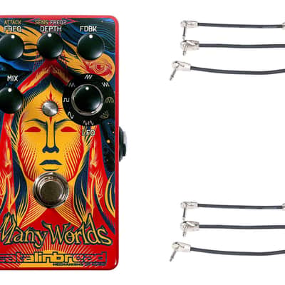 Catalinbread Many Worlds Phaser + 2x Gator Patch Cable 3 Pack image 1