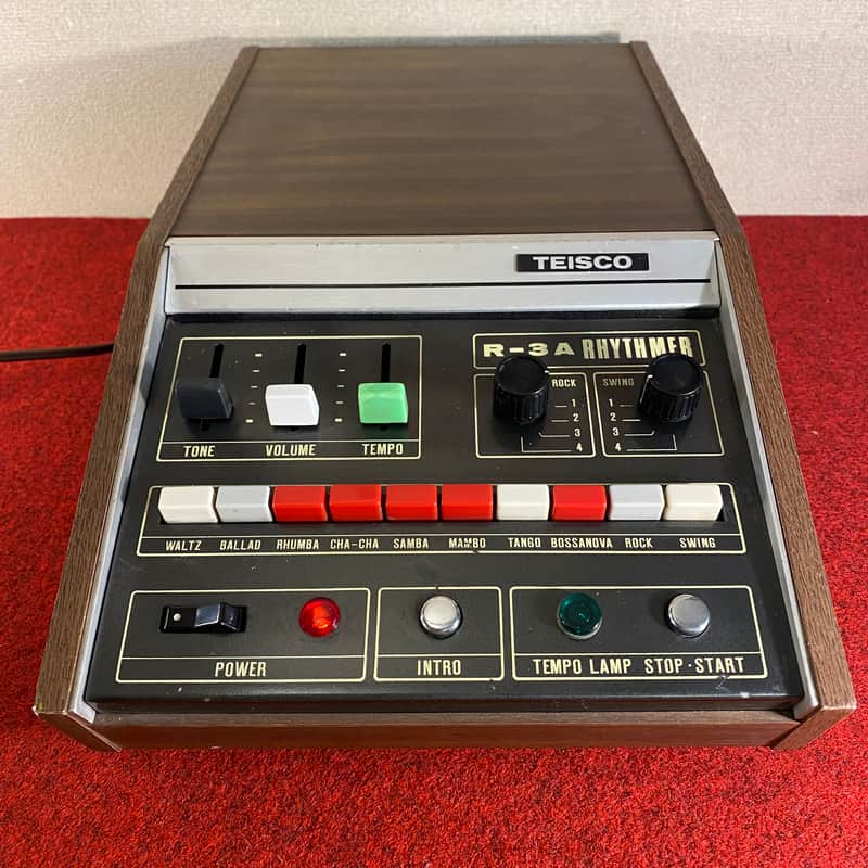 Rare Teisco R-3A rhythmer drum machine - Sounds fantastic! image 1