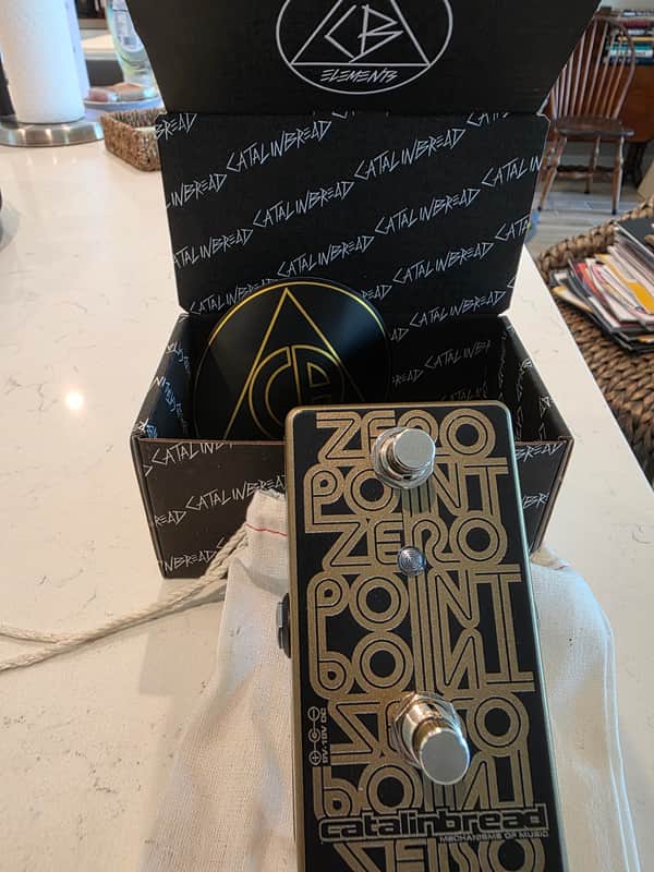 Catalinbread Zero Point Tape Flanger 2026 Limited Edition Gold Graphics image 1