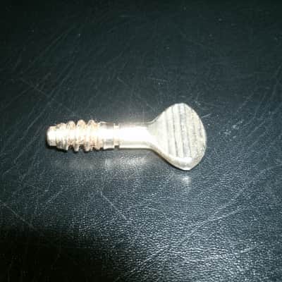 60's original NOS Danelectro Silvertone "skate key" tuner button. You get one tuner button as pictur image 2