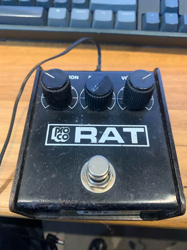 ProCo Small Box RAT 1984 - Black with Black Lettering image 1