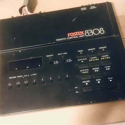 Fostex Model 80 8track 1/4" Reel to Reel Analog Tape Recorder w/ Remote and Foot Pedal image 10