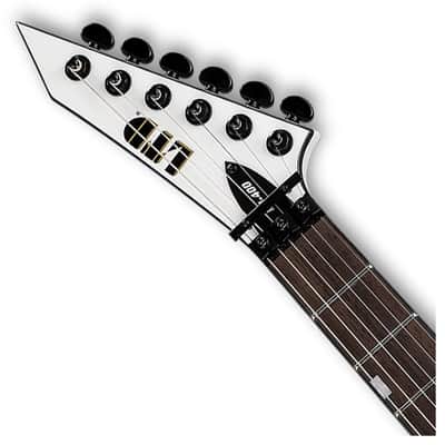 ESP LTD MH-400 Electric Guitar - Snow White w/EMG Pickups image 4