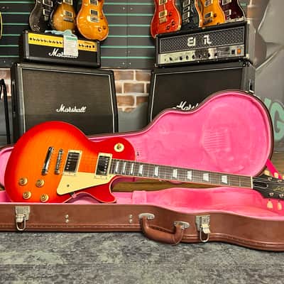 Epiphone 1959 Les Paul Standard Outfit Aged Dark Cherry Burst 2023 Electric image 13