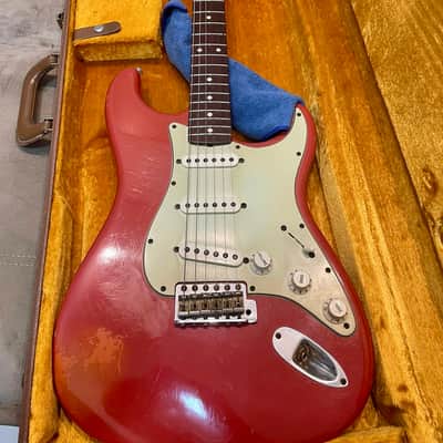 Fender Custom Shop 1960 Stratocaster Time Machine Series Relic 2006 - Fiesta Red with w/OHSC image 2