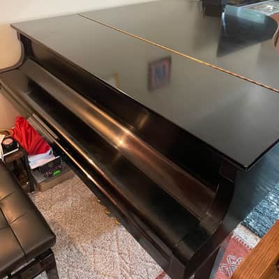 Yamaha G2 Grand Piano 1972 - Matte Black image 2