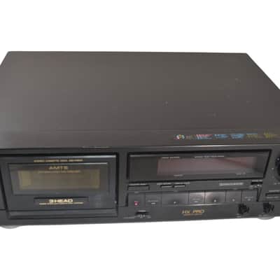 Aiwa AD-F810 Stereo Cassette Deck HX Pro 3 Head AMTS Tape Player image 2