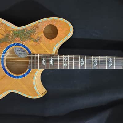 Takamine 1998 Limited Edition Acoustic Electric Guitar Sun & Moon